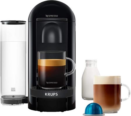NESPRESSO by Krups Vertuo Plus XN903840 Pod Coffee Machine - Black