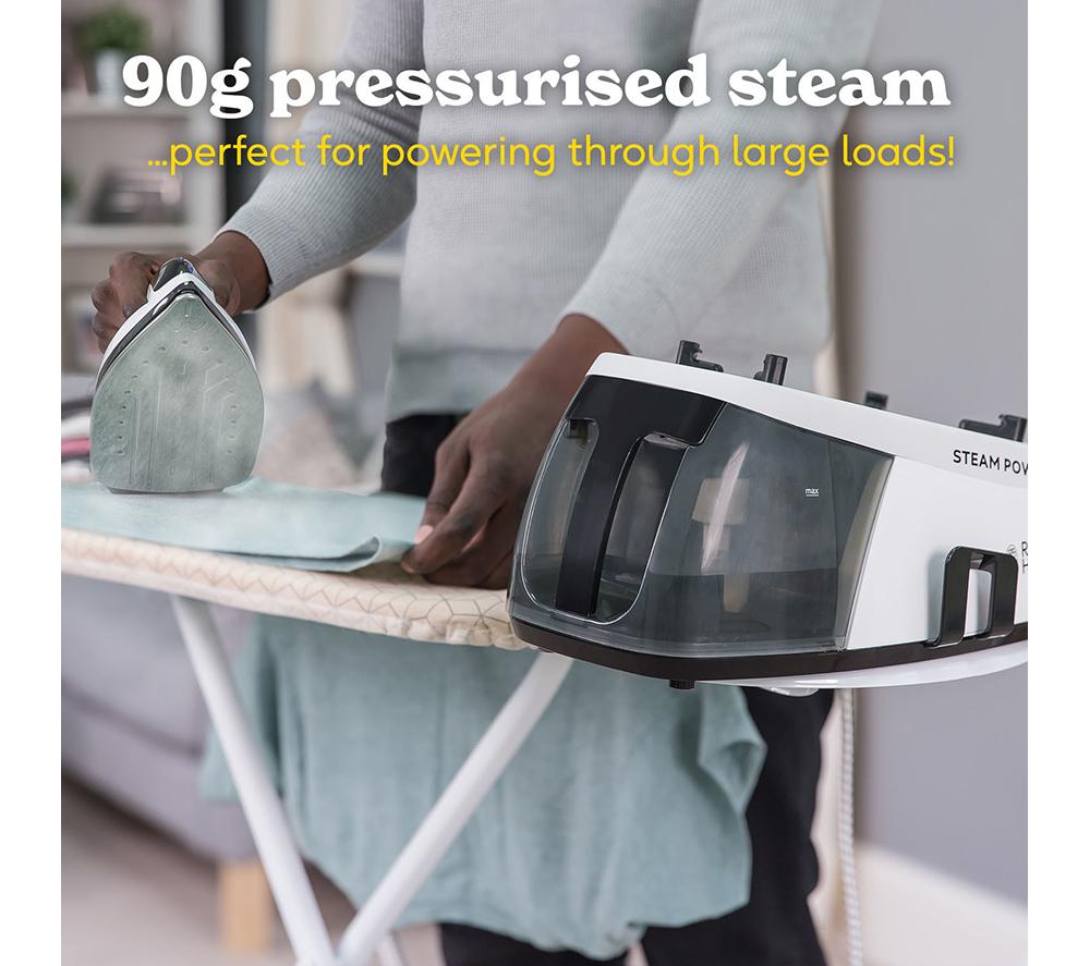 RUSSELL HOBBS Steam Power 24420 Steam Generator Iron - Black & White image number 3 of 8