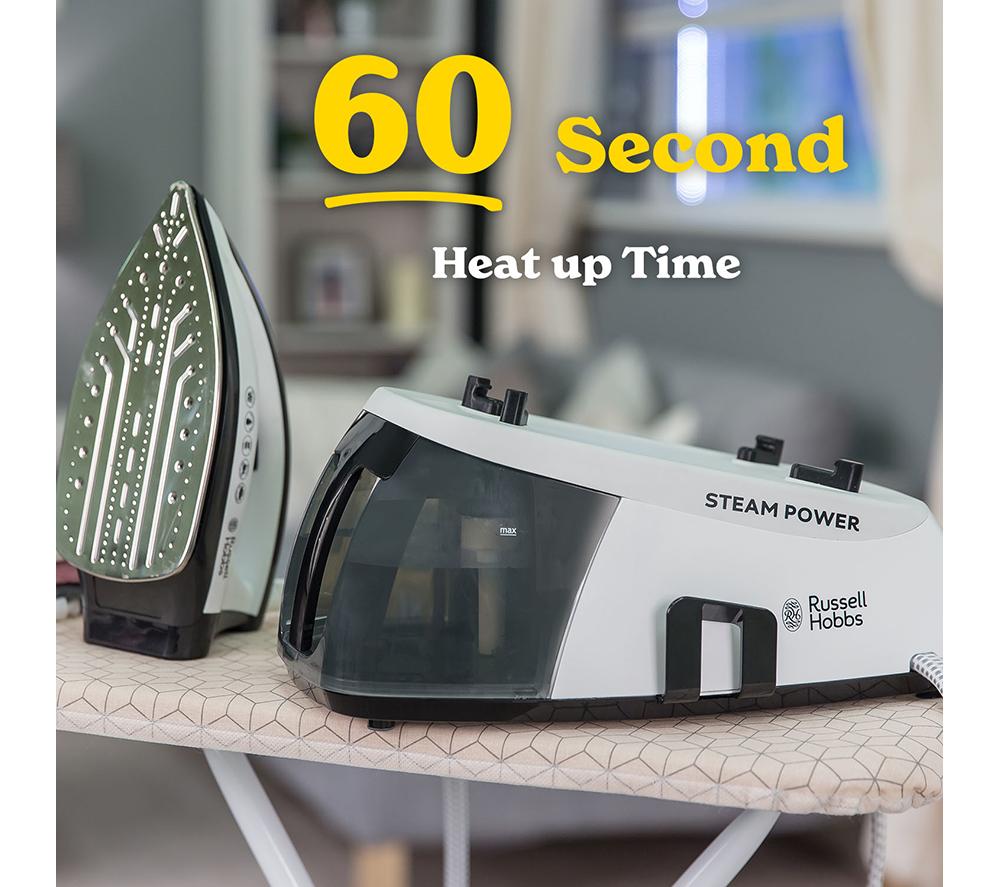 RUSSELL HOBBS Steam Power 24420 Steam Generator Iron - Black & White image number 4 of 8