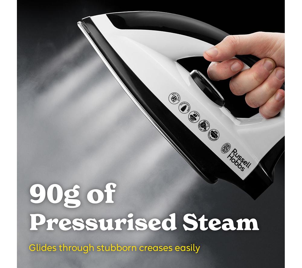 RUSSELL HOBBS Steam Power 24420 Steam Generator Iron - Black & White image number 6 of 8