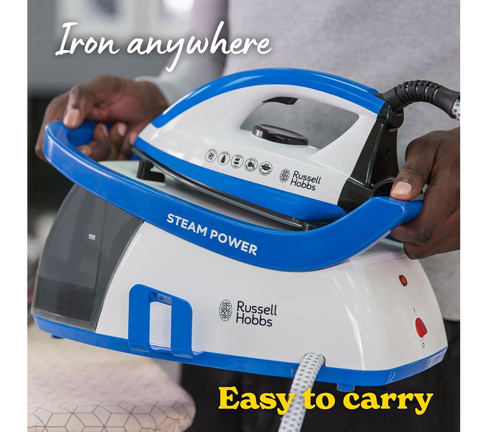 RUSSELL HOBBS Steam Power 24430 Steam Generator Iron - Blue image number 3 of 7