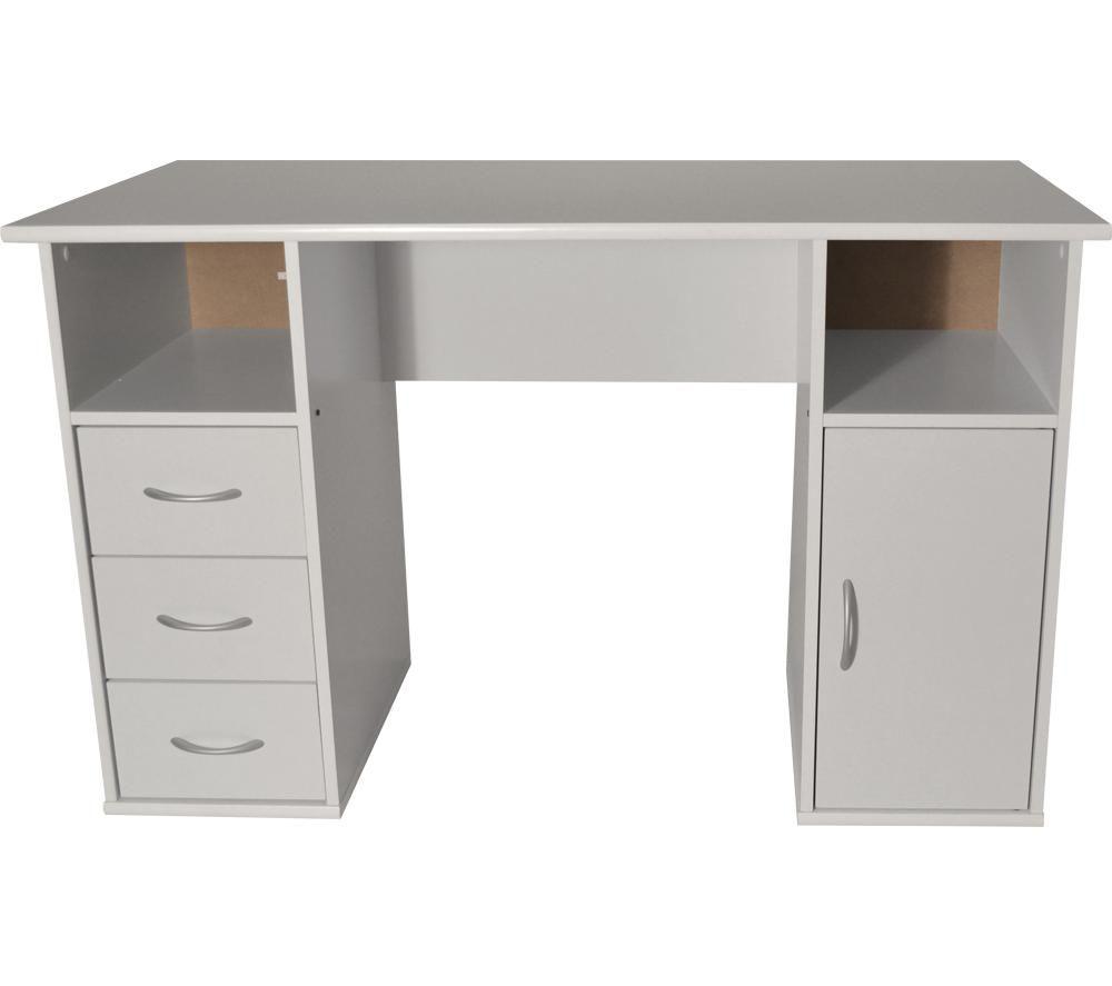 Alphason Maryland Desk - White