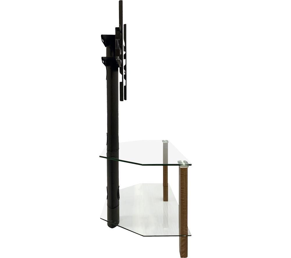 ALPHASON Century 800 mm TV Stand with Bracket for up to 55" TV - Walnut image number 4 of 10
