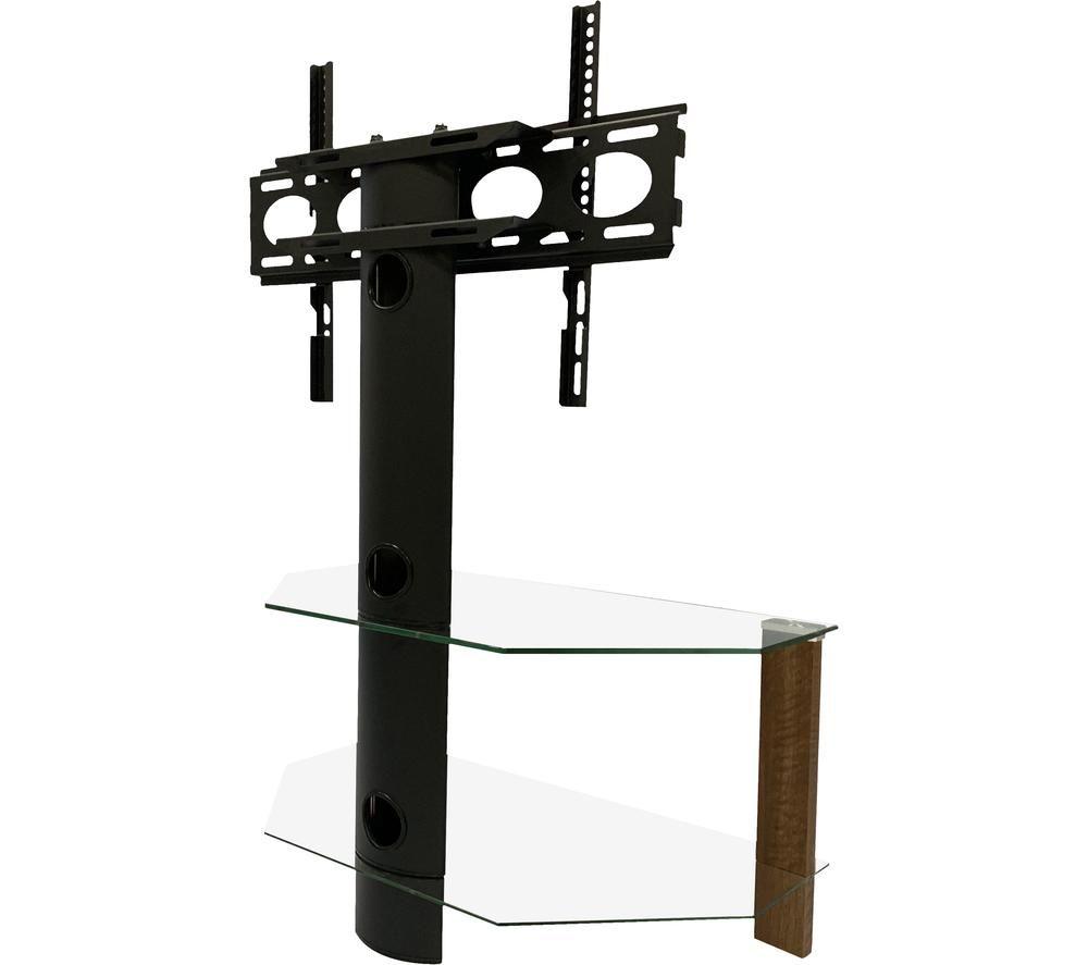 ALPHASON Century 800 mm TV Stand with Bracket for up to 55" TV - Walnut image number 7 of 10