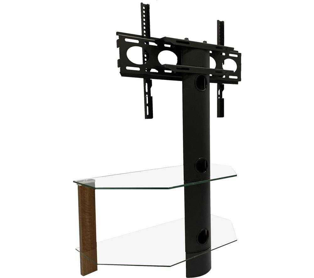 ALPHASON Century 800 mm TV Stand with Bracket for up to 55" TV - Walnut image number 8 of 10