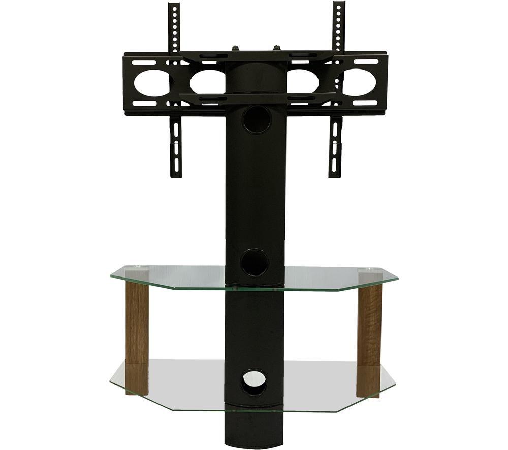 ALPHASON Century 800 mm TV Stand with Bracket for up to 55" TV - Walnut image number 9 of 10