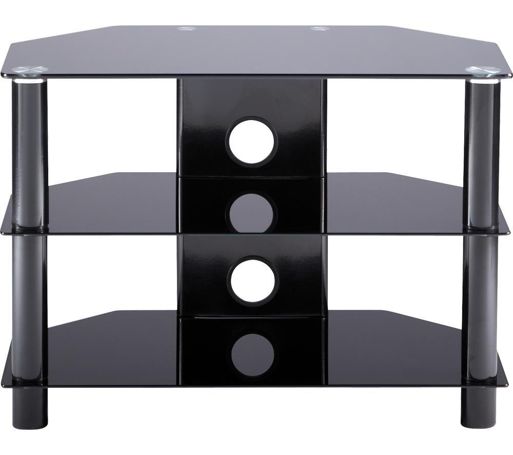 Alphason Essentials 800 Ess800/3-Blk Tv Stand - Black, Black