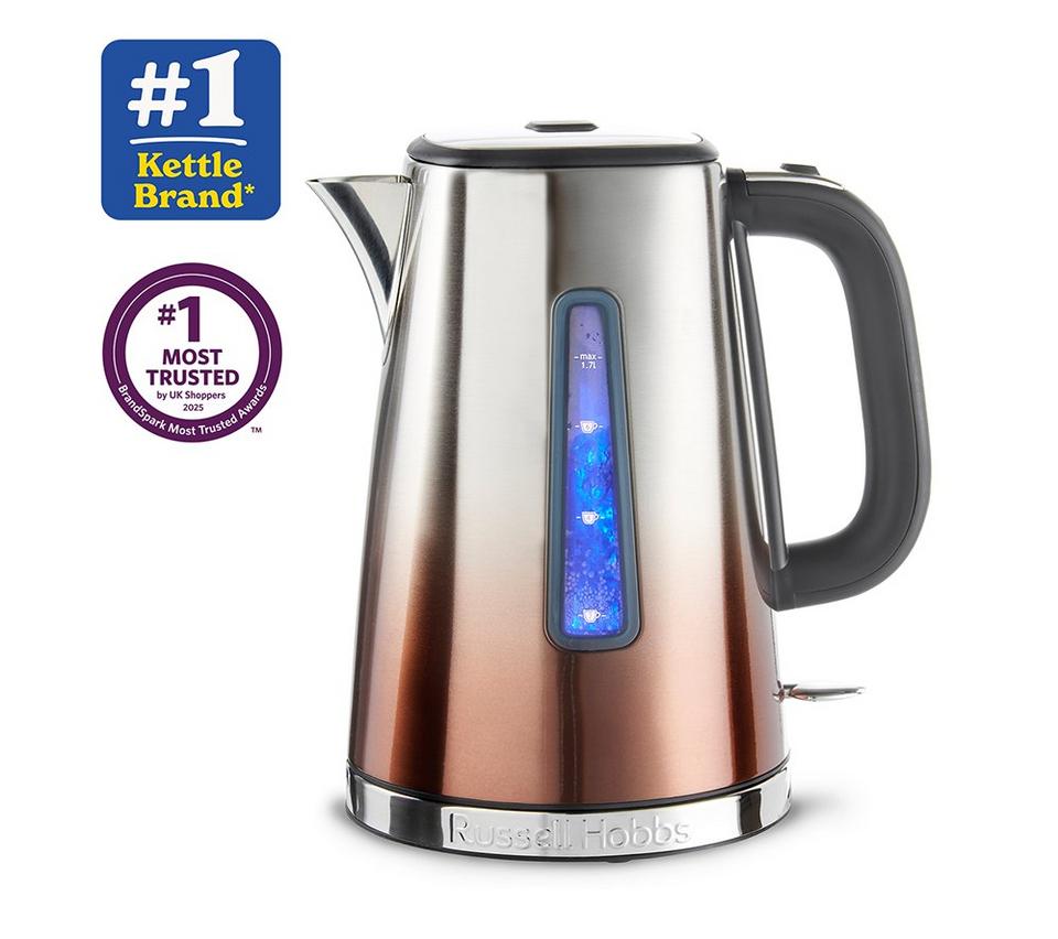RUSSELL HOBBS Eclipse 25113 Jug Kettle - Copper Sunset
