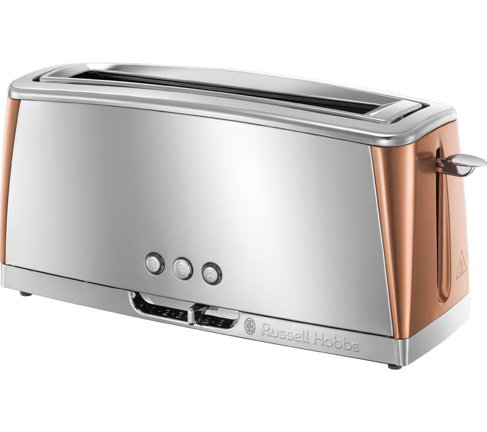 RUSSELL HOBBS Luna 24310 2-Slice Toaster - Copper