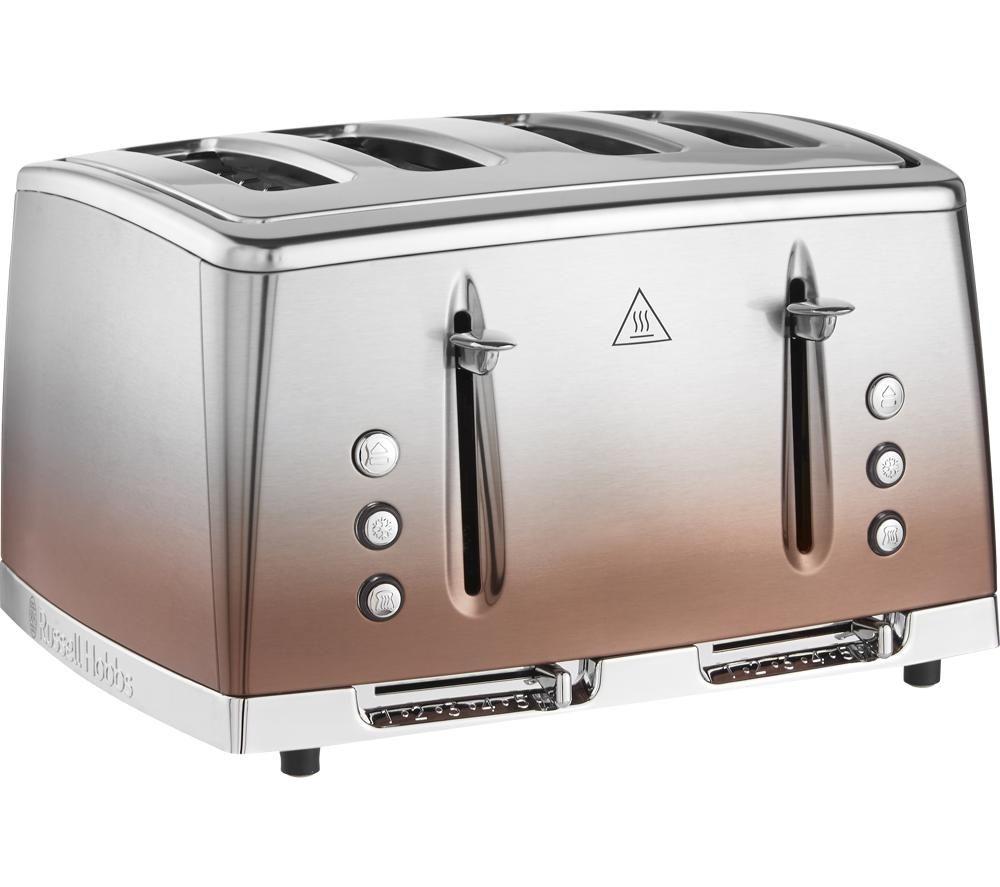 Buy Russell Hobbs Worcester 4 Slice Cream Toaster 28363