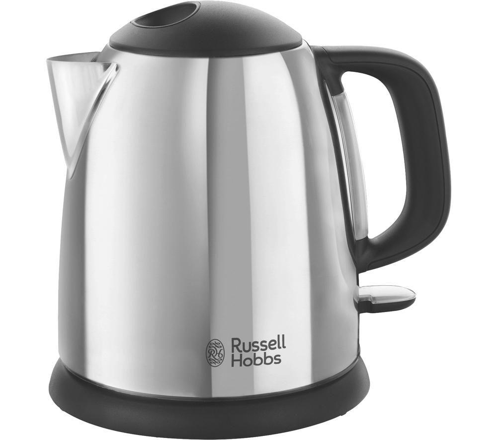 Buy RUSSELL HOBBS Classic 24990 Compact Jug Kettle Black & Silver