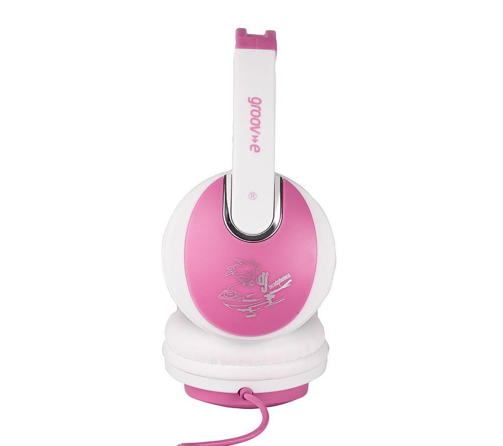 GROOV-E KIDZ GV-590-PW Kids Headphones - Pink image number 3 of 6