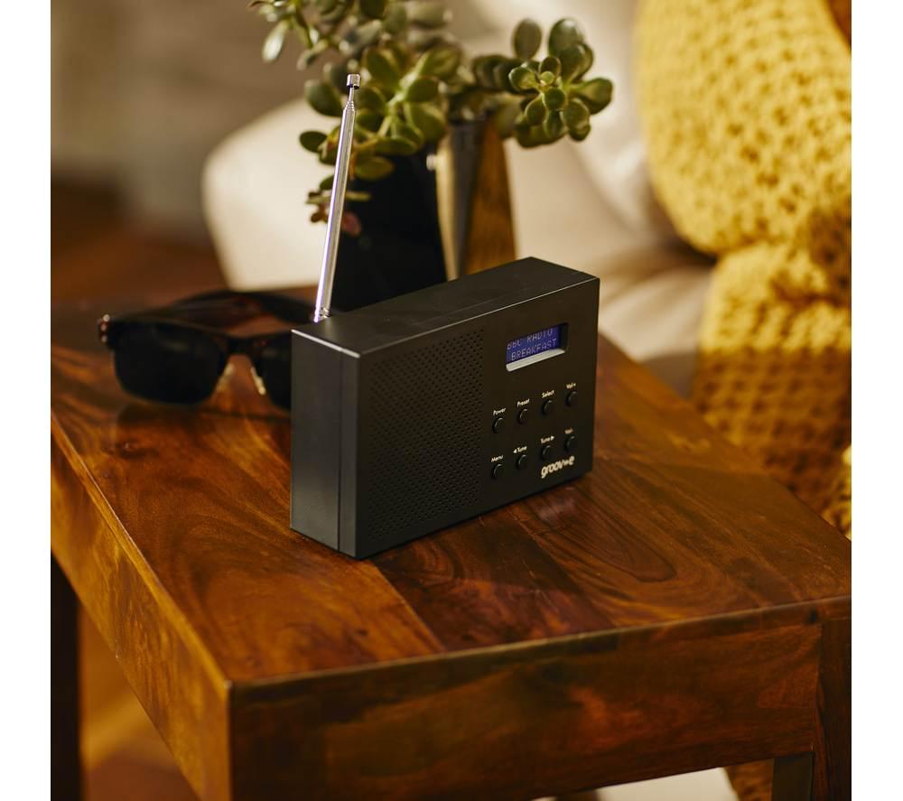 GROOV-E Paris GV-DR03-BK Portable Radio - Black image number 5 of 7