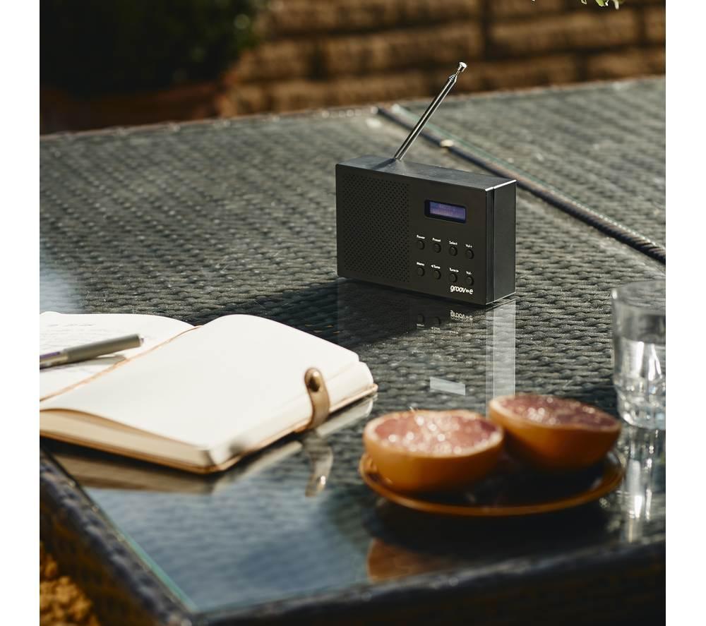 GROOV-E Paris GV-DR03-BK Portable Radio - Black image number 7 of 7