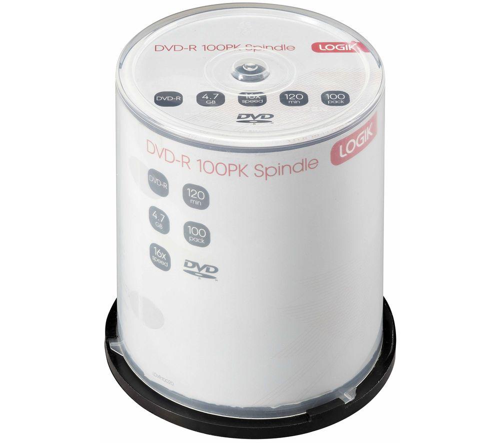 LOGIK 16x Speed DVD-R Recordable DVDs review