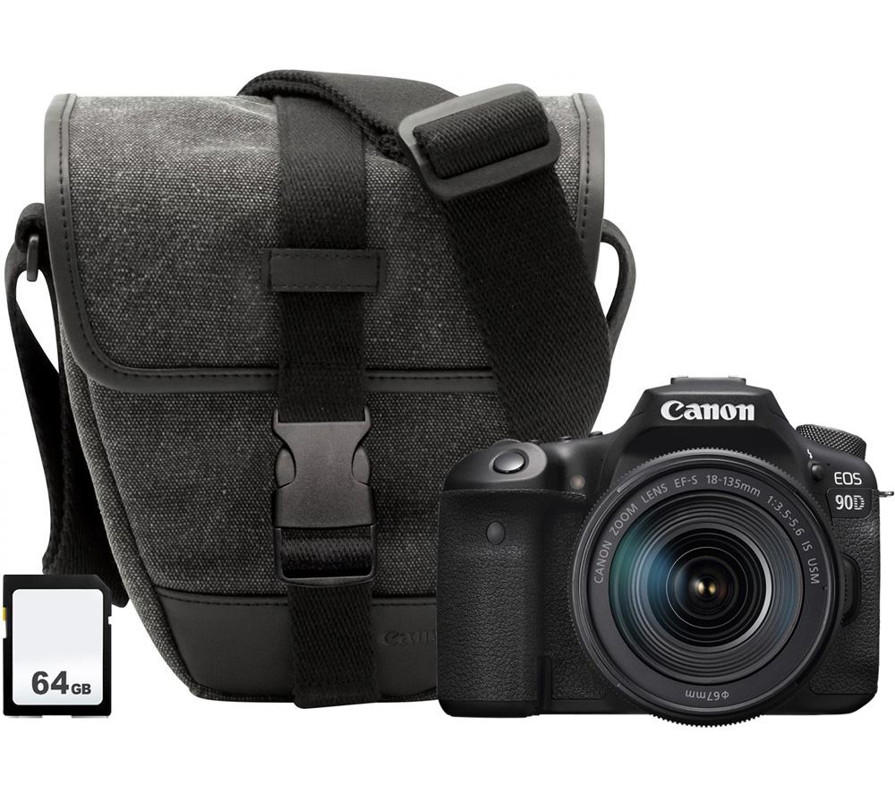 CANON EOS 90D DSLR Camera with EFS 18135 mm f/3.55.6 IS STM Lens