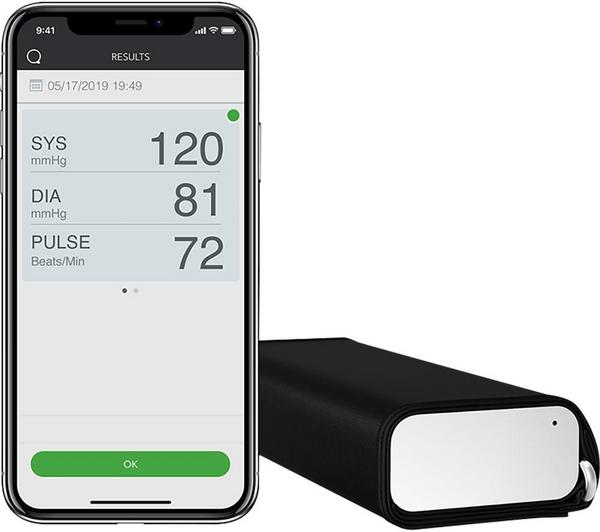 Buy QARDIO QardioArm Smart Blood Pressure Monitor - White & Black | Currys
