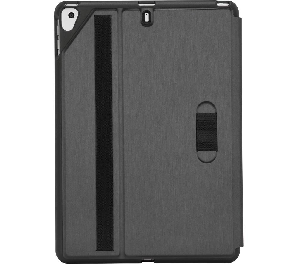 Targus Case for iPad (9th/8th/7th Gen.), Apple iPad 10.2-Inch, iPad Air 10.5-Inch, iPad Pro 10.5-Inch, Click-In Protective Cover, Hands Free Kickstand, Drop Protection, Water-resistant, Black