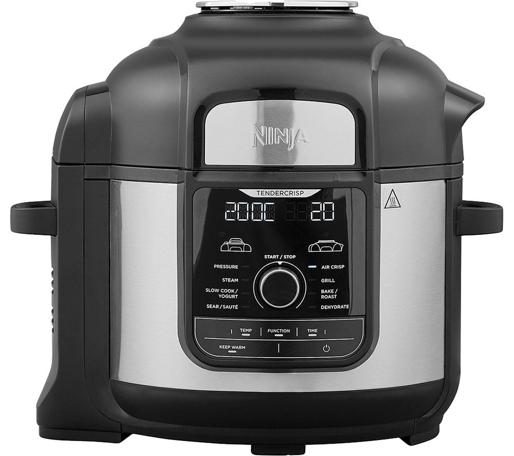 NINJA Foodi Max OP500UK Multi Pressure Cooker & Air Fryer Black & Silver