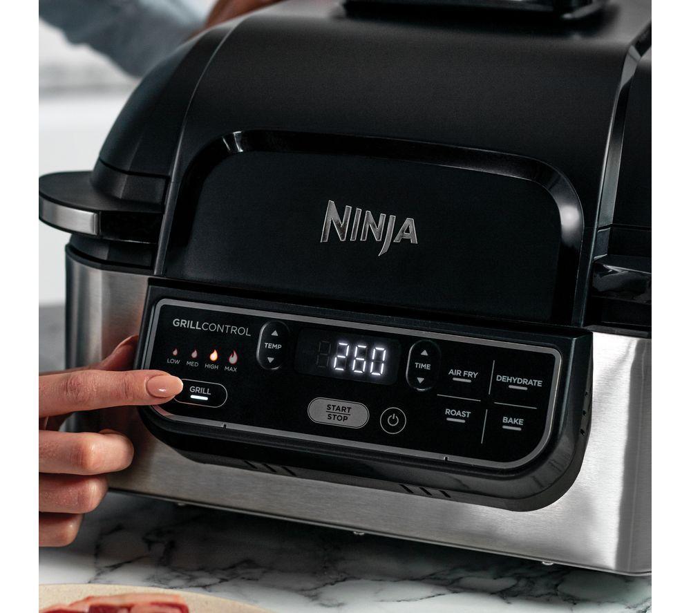 Buy NINJA Foodi AG301UK 5-in-1 Health Grill & Air Fryer - Black & Brushed  Steel