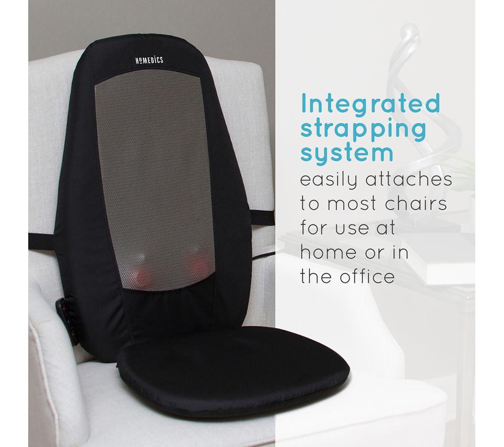 Buy Homedics Shiatsu Sbm 179h 3gb Back And Shoulder Massage Seat Currys