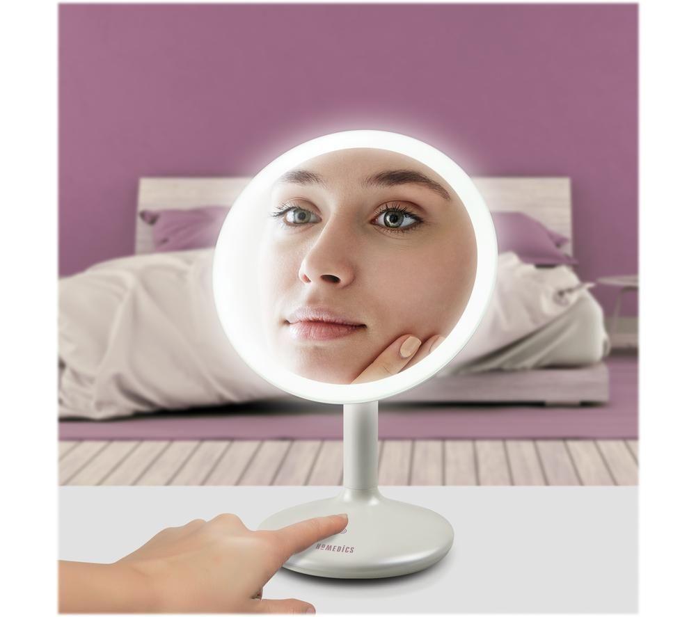 Homedics illuminated deals mirror