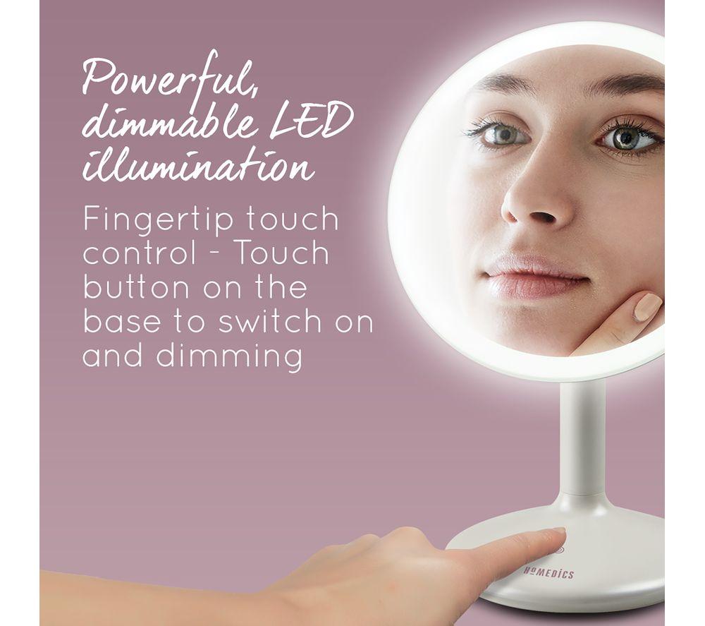 Homedics deals illuminated mirror