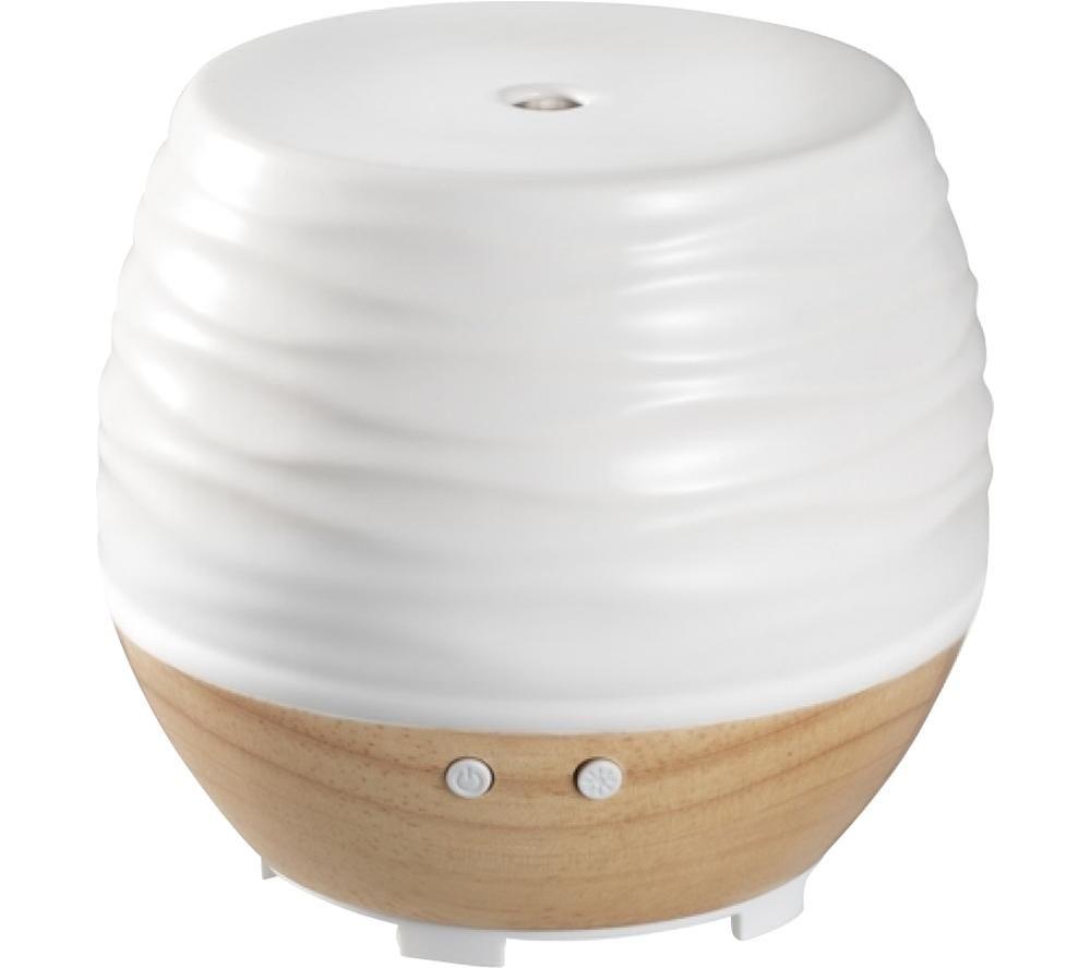 HOMEDICS Ellia ARM-535TWT-WW Aromatherapy Diffuser - White & Brown