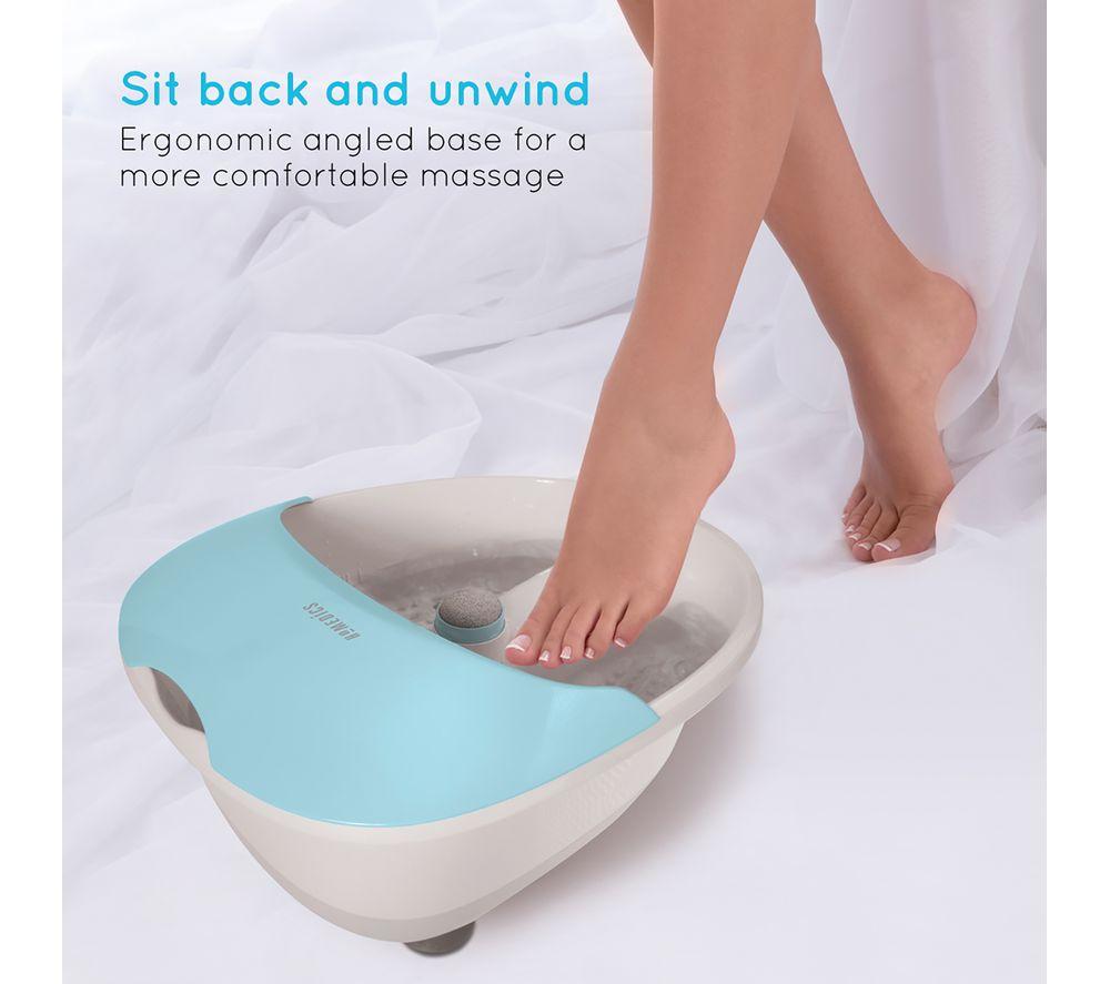 HOMEDICS FS-100-GB Luxury Foot Spa - Blue & White image number 4 of 6