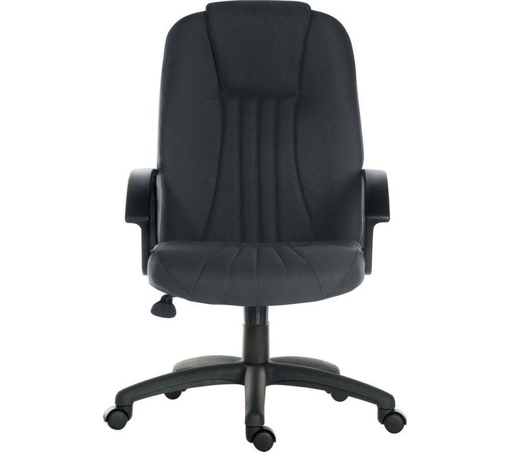 Teknik City Fabric Tilting Executive Chair - Charcoal