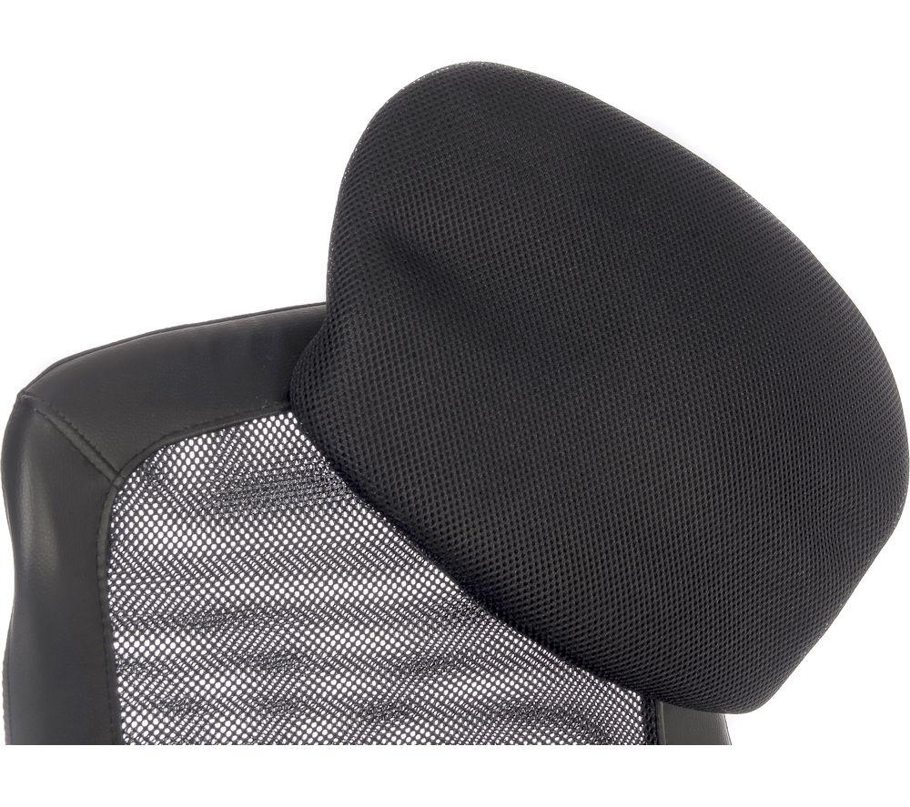 TEKNIK Curve Faux-Leather Tilting Executive Chair - Black