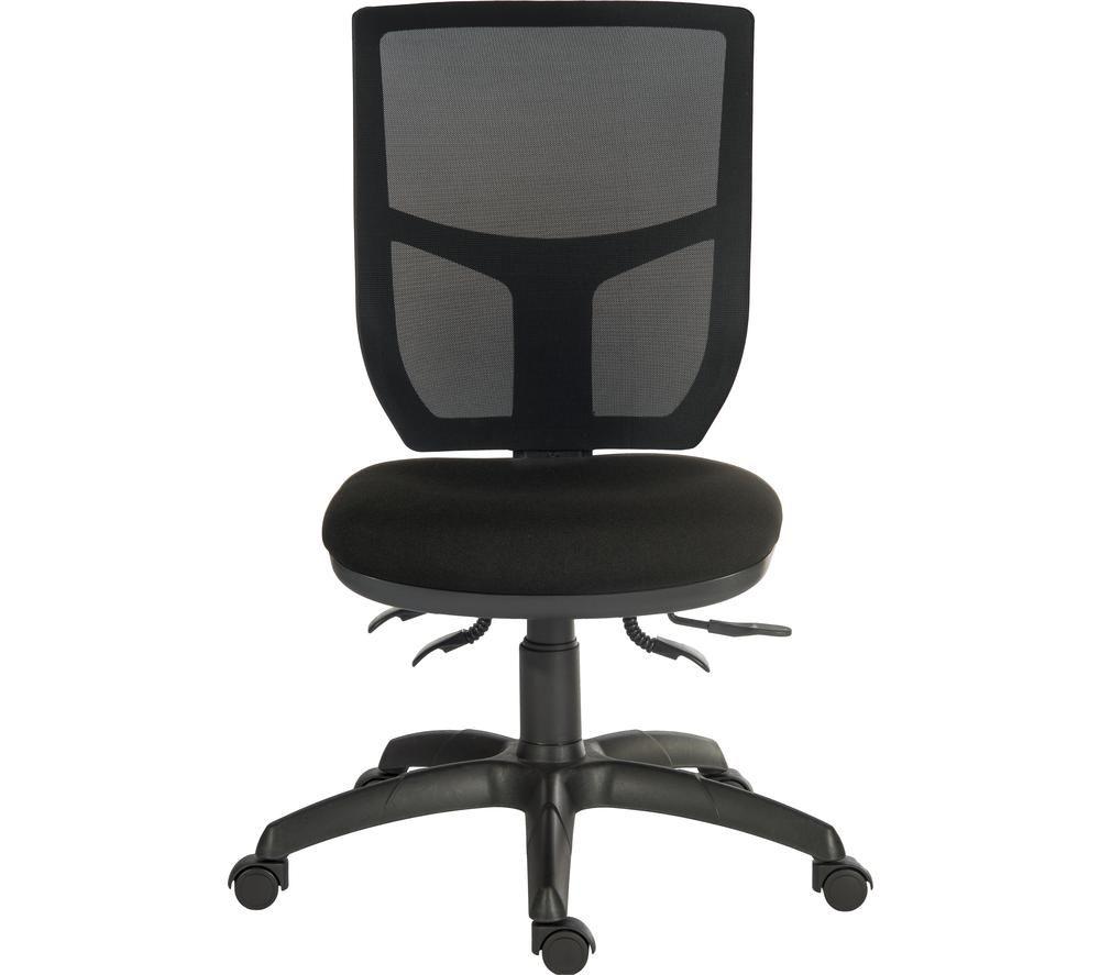 TEKNIK Ergo Comfort Mesh Tilting Operator Chair - Black image number 5 of 6