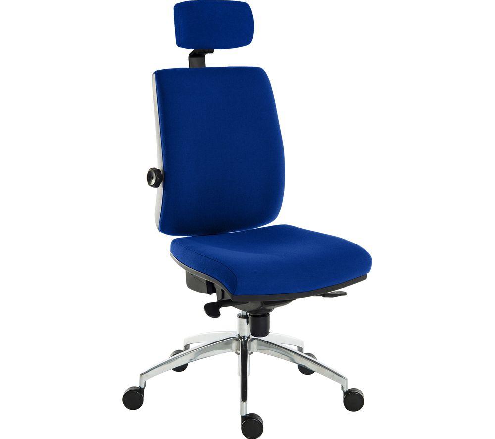 TEKNIK Ergo Plus Premier HR Fabric Operator Chair - Blue image number 2 of 2