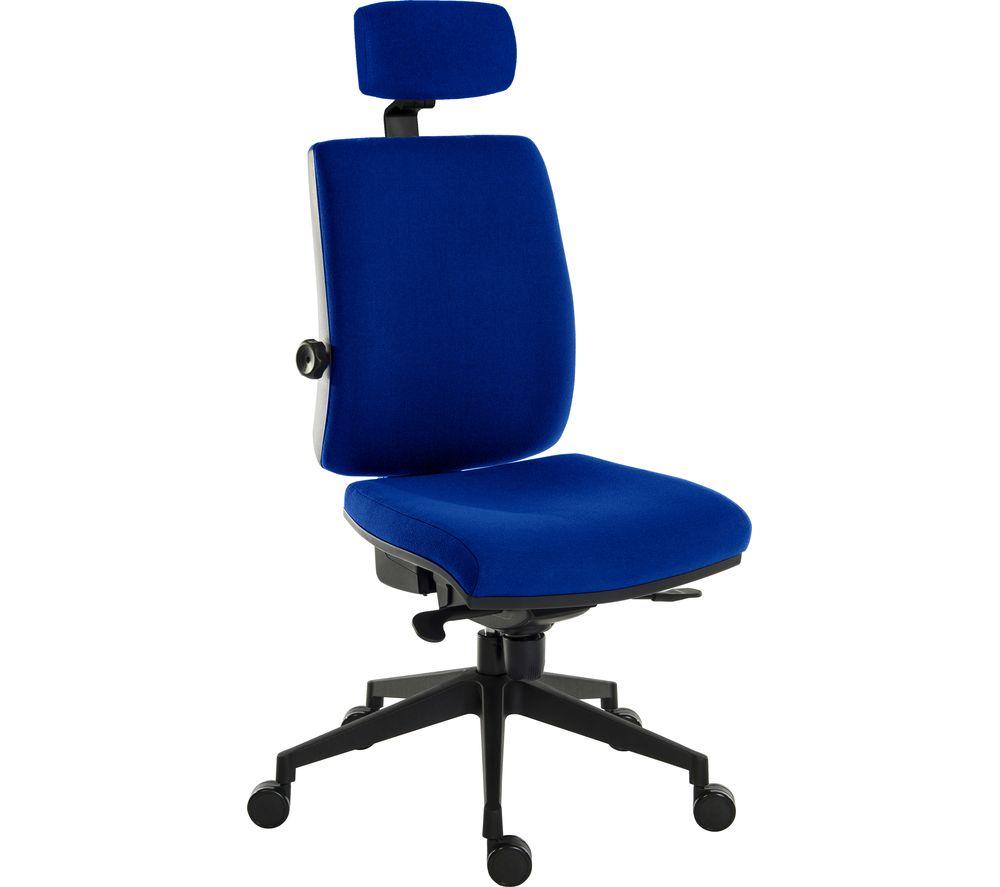 TEKNIK Ergo Plus Ultra HR Fabric Operator Chair - Blue image number 2 of 3