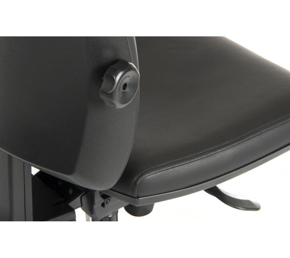TEKNIK Ergo Plus Ultra HR Faux-Leather Operator Chair - Leather Look image number 3 of 4