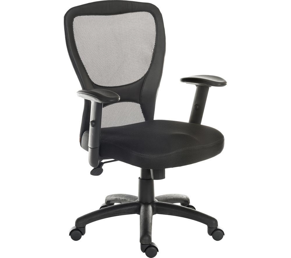TEKNIK Mistral 2 Mesh Fabric Tilting Executive Chair - Black image number 2 of 12