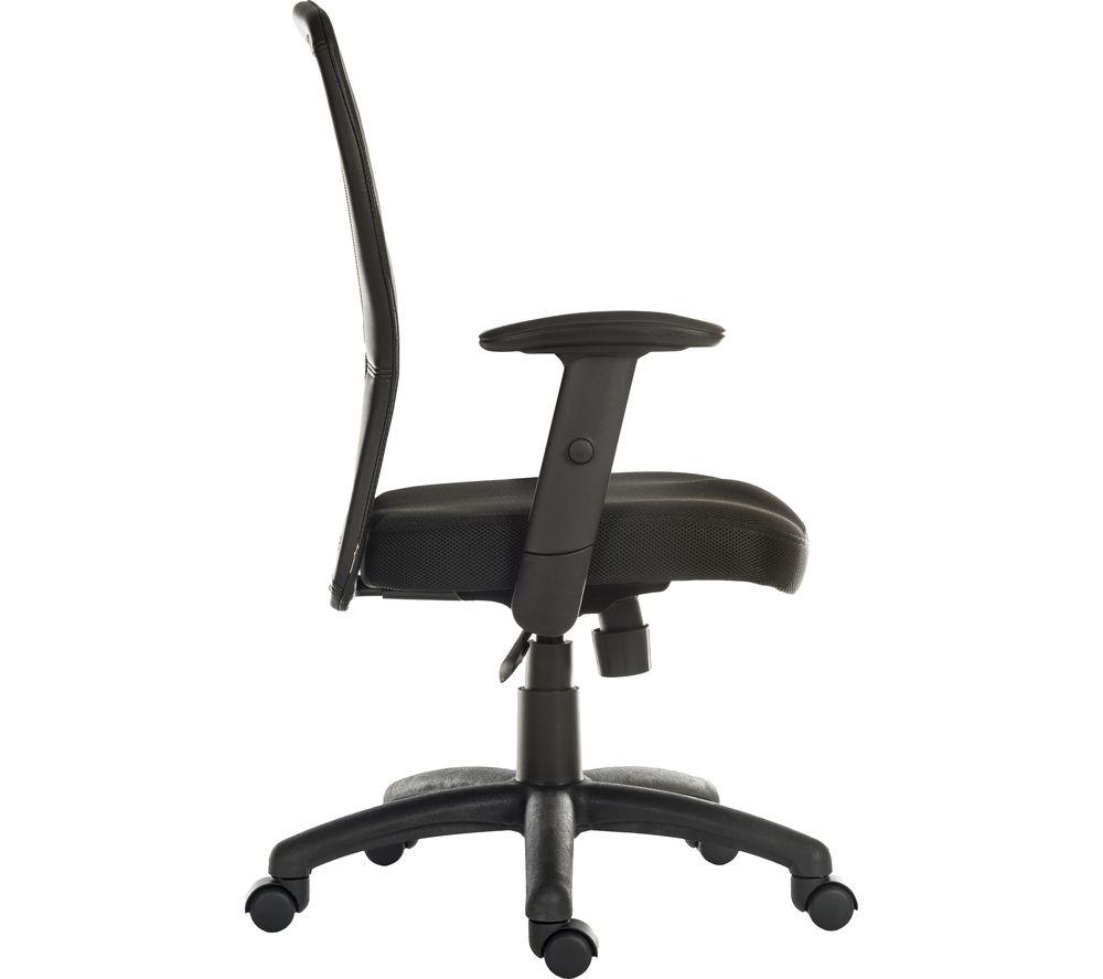 TEKNIK Mistral 2 Mesh Fabric Tilting Executive Chair - Black image number 3 of 12