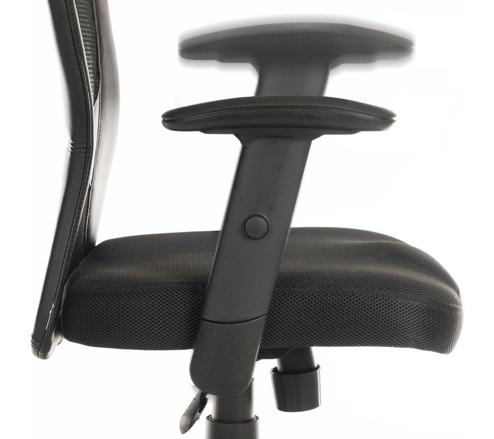 TEKNIK Mistral 2 Mesh Fabric Tilting Executive Chair - Black image number 4 of 12