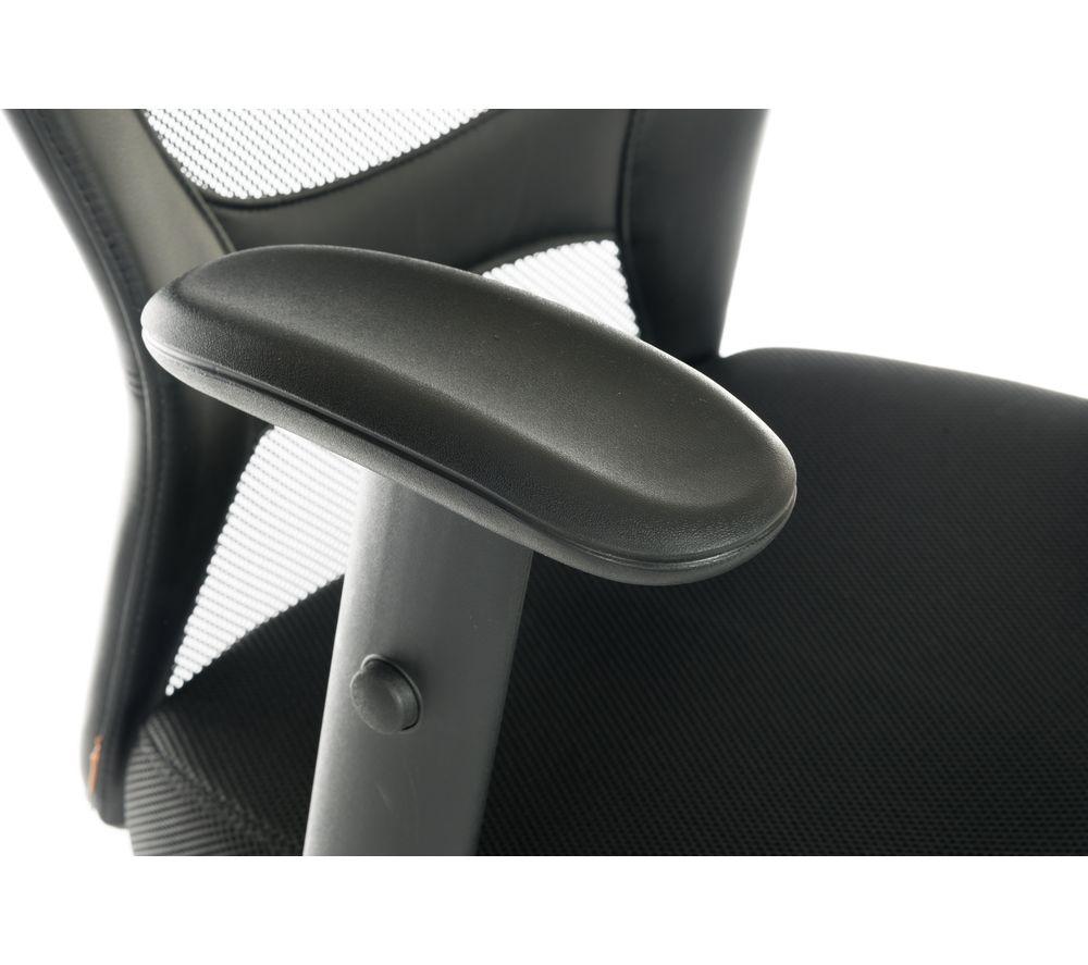 TEKNIK Mistral 2 Mesh Fabric Tilting Executive Chair - Black image number 5 of 12