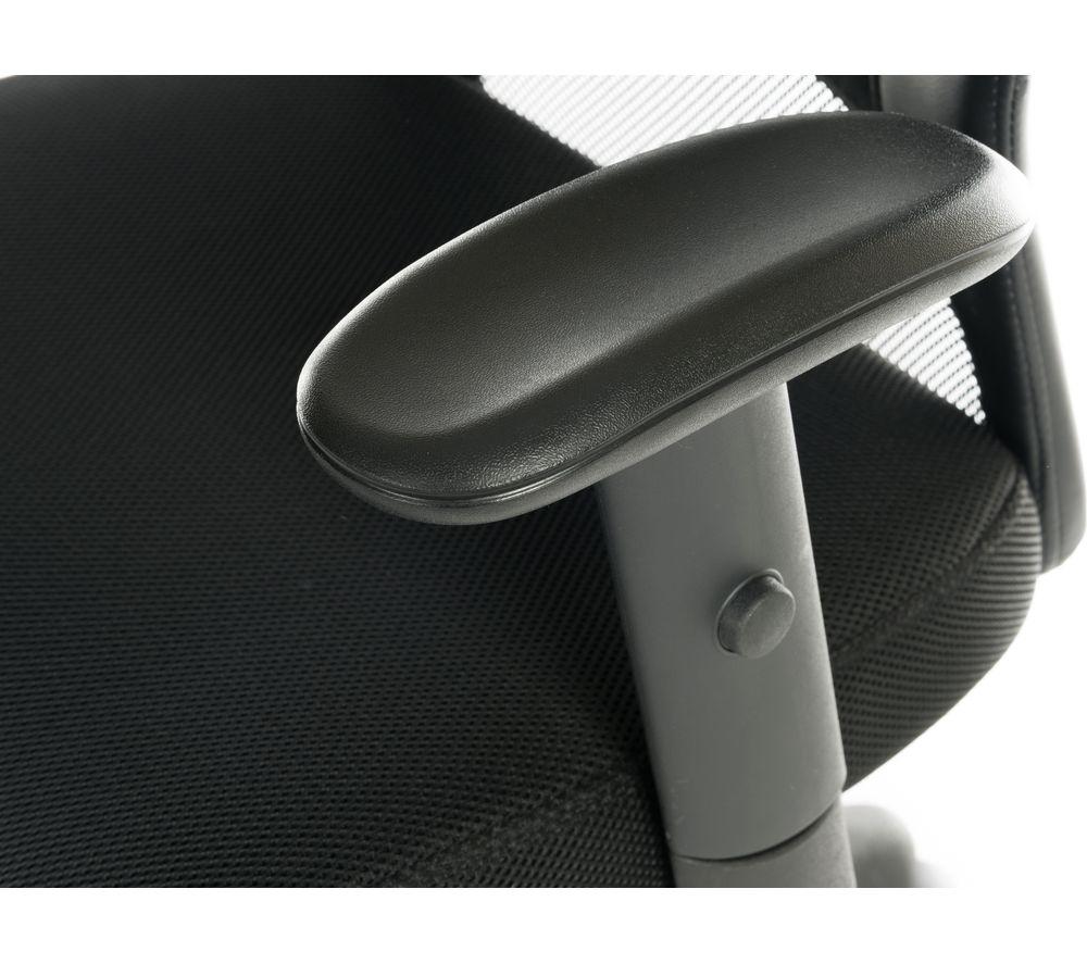 TEKNIK Mistral 2 Mesh Fabric Tilting Executive Chair - Black image number 6 of 12