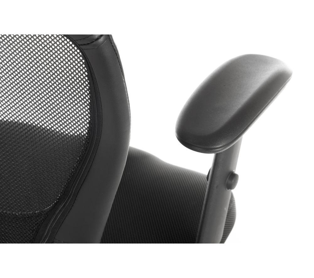 TEKNIK Mistral 2 Mesh Fabric Tilting Executive Chair - Black image number 7 of 12