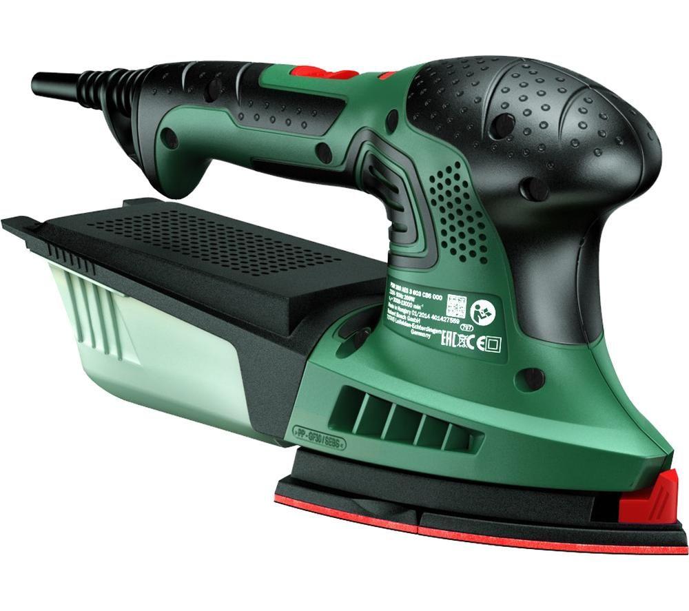 BOSCH PSM 200 AES Multi Sander - Green & Black image number 2 of 10