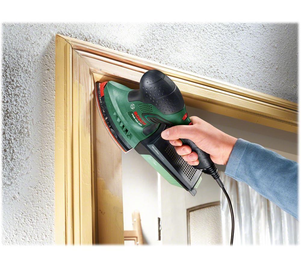 BOSCH PSM 200 AES Multi Sander - Green & Black image number 8 of 10