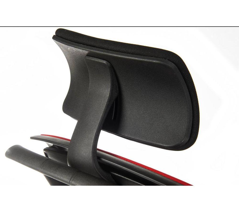 TEKNIK Rapport Mesh Executive Chair - Red & Black