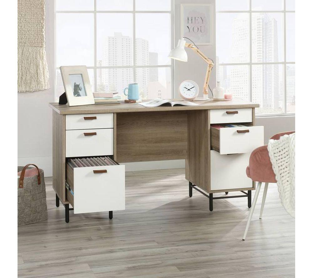 TEKNIK Avon Desk - Sky Oak image number 3 of 9
