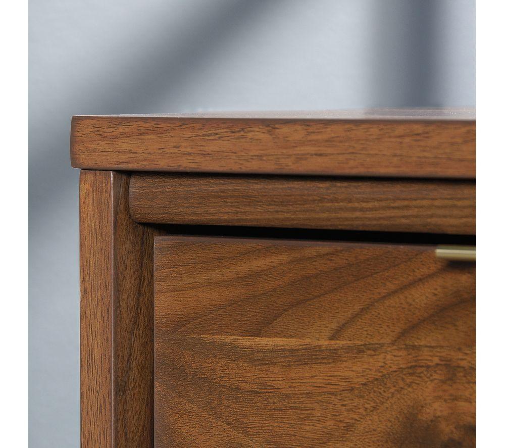 TEKNIK Clifton Place L-shaped Desk - Grand Walnut