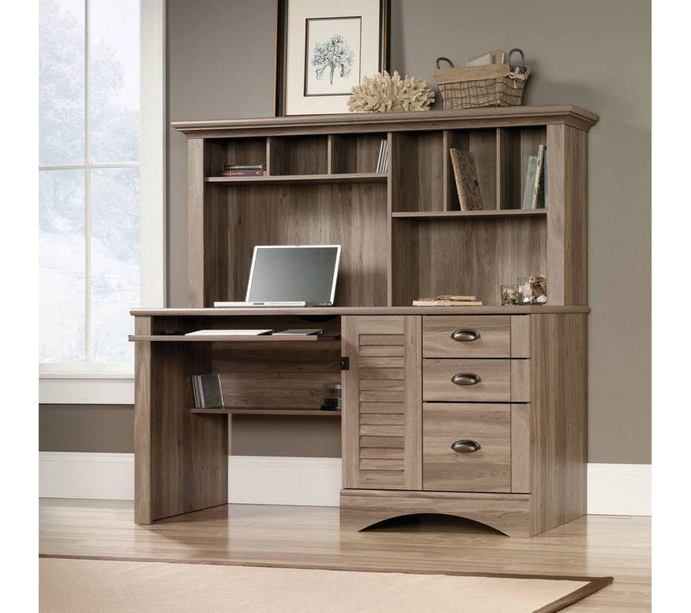 TEKNIK Louvre Hutch 5415109 Desk - Salt Oak