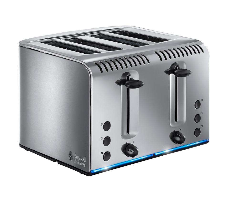 RUSSELL HOBBS Buckingham 20750 4-Slice Toaster - Stainless Steel