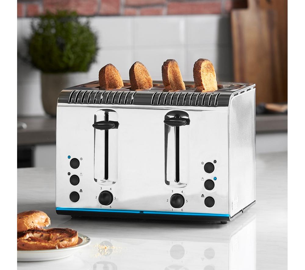 RUSSELL HOBBS Buckingham 20750 4-Slice Toaster - Stainless Steel image number 6 of 6