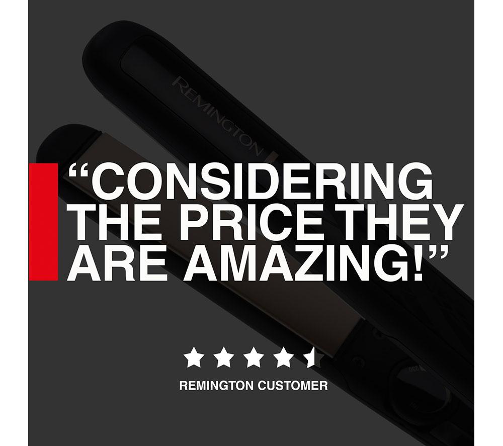 REMINGTON Ceramic Straight Slim 230 Hair Straightener - Black image number 3 of 9